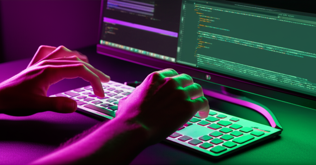 Desenvolvedor utilizando v0.dev